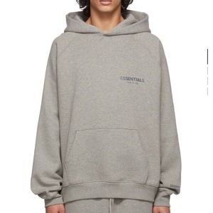 Essentials fear of God hoodie - GREY